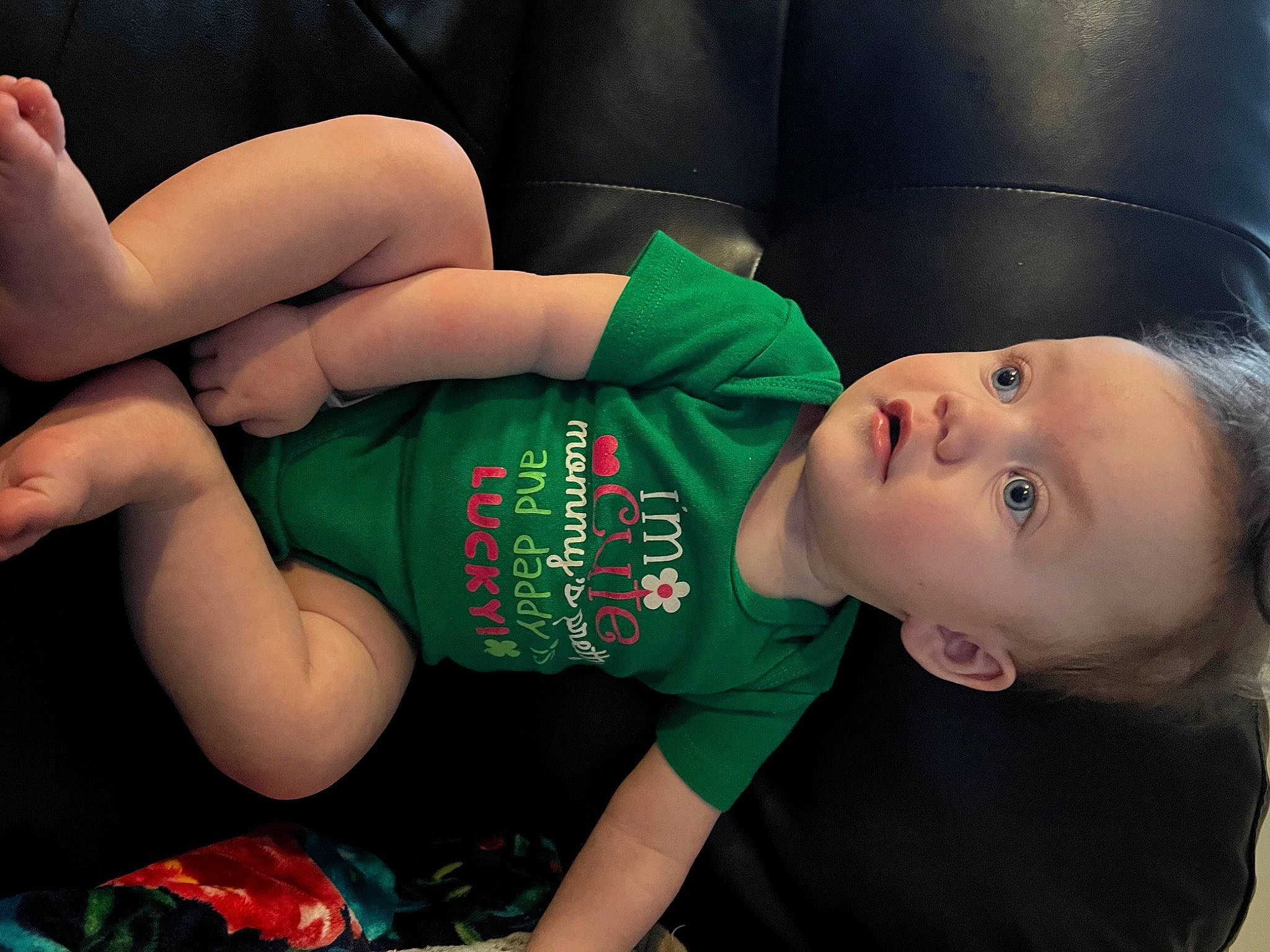 Haeleigh joined the competition — help win amazing prizes! arm, baby_toddler_clothing, beauty, black_hair, child, comfort, elbow, flash_photography, fun, human_leg, joint, knee, person, room, sitting, sleeve, sock, sportswear, surprise, thigh
