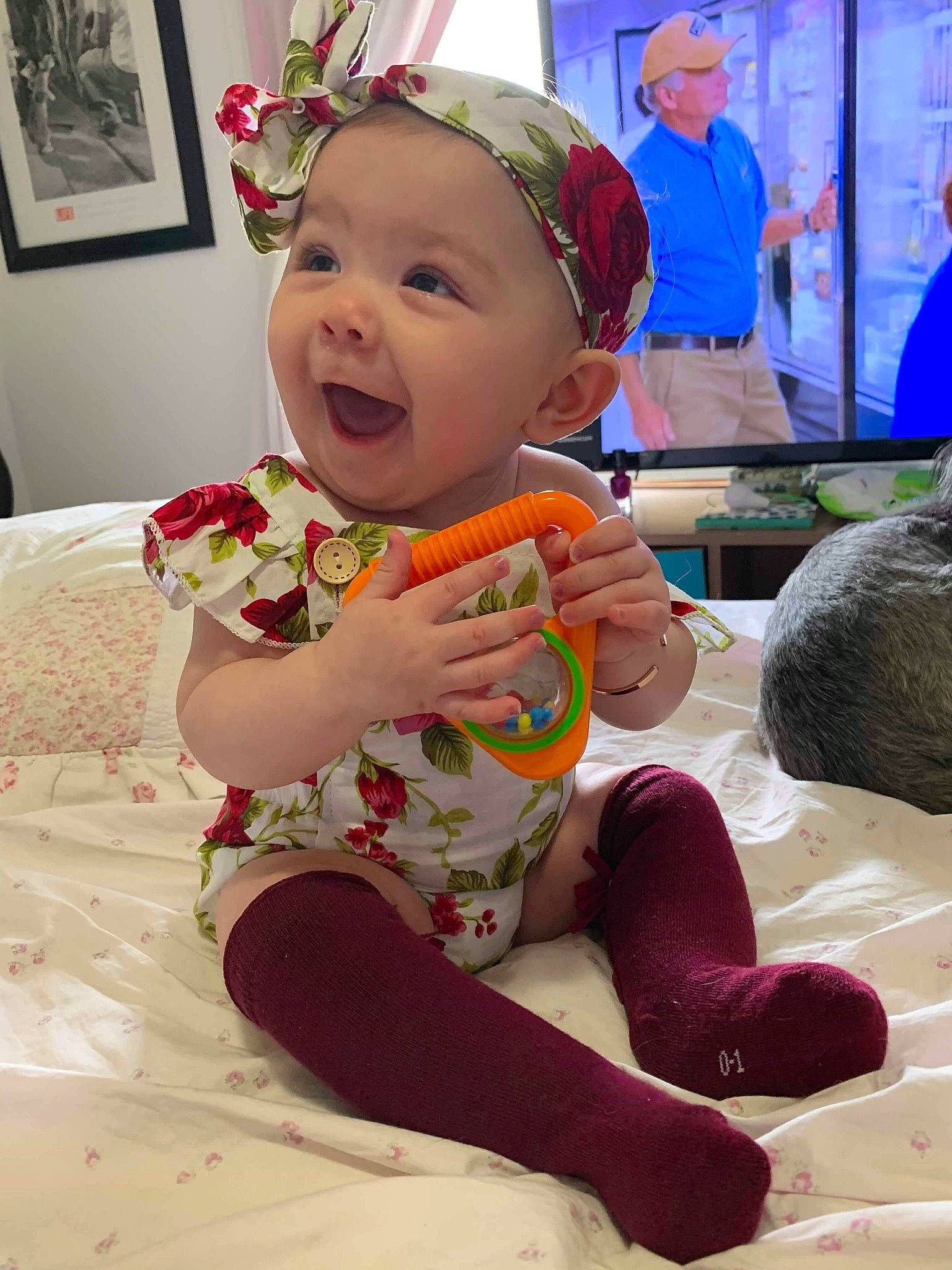 Cataleya joined the competition — help win amazing prizes! baby, child, person, play, skin, smile, toddler