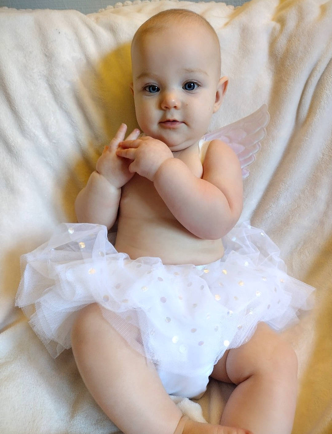 Emerald joined the competition — help win amazing prizes! abdomen, arm, baby, baby_toddler_clothing, cheek, child, clothing, comfort, eye, finger, iris, person, pink, product, skin, sleeve, stomach, thigh, thumb, toddler