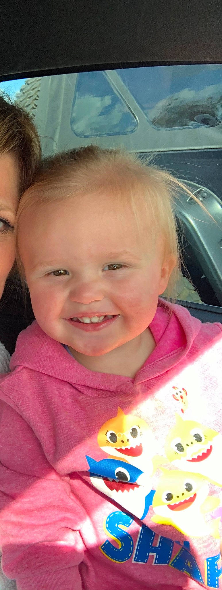 Carleigh Blair joined the competition — help win amazing prizes! baby_toddler_clothing, cheek, chin, ear, eye, eyebrow, face, facial_expression, forehead, happy, head, iris, joy, lip, mouth, nose, organ, person, skin, sleeve