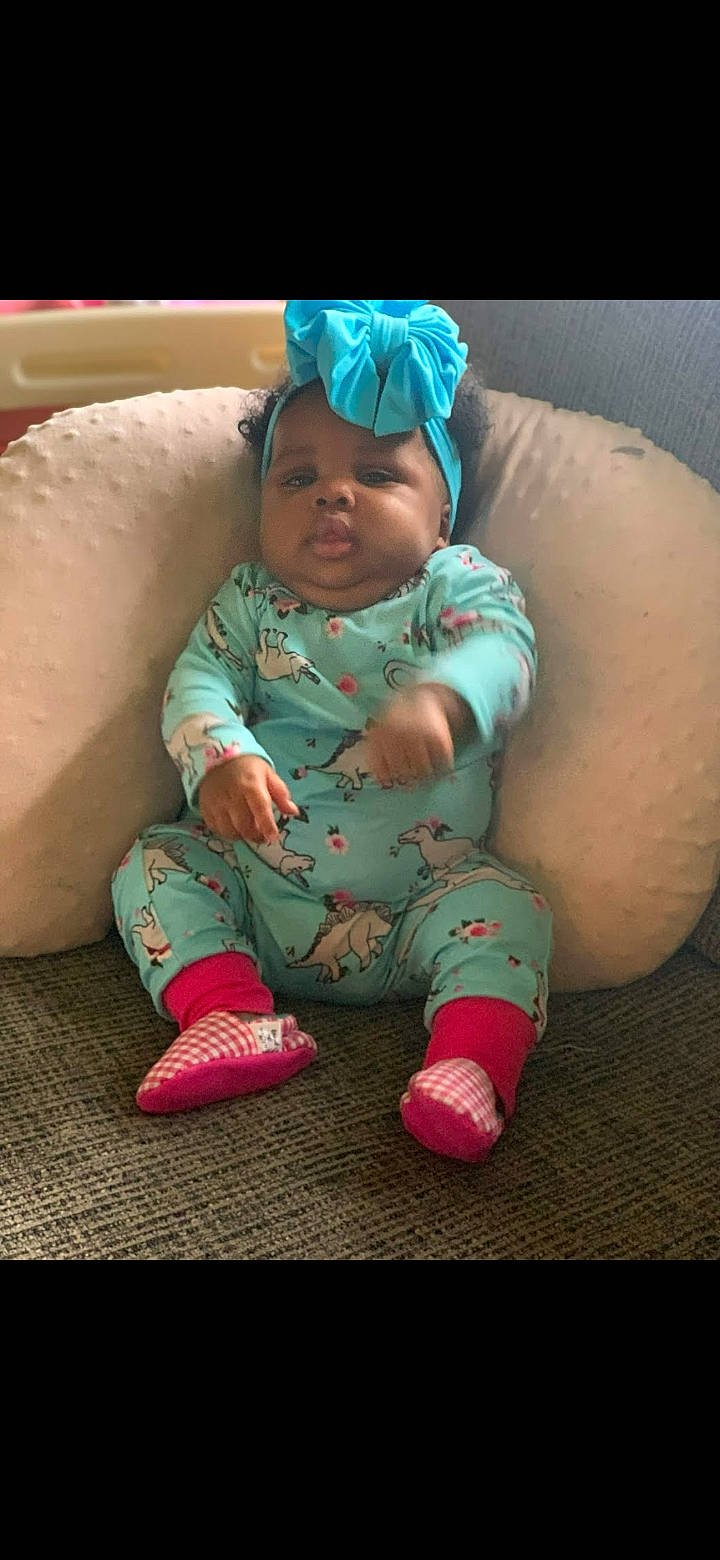 Xairia joined the competition — help win amazing prizes! baby, baby_products, baby_toddler_clothing, cheek, child, comfort, face, fashion_accessory, finger, hand, headband, headpiece, headwear, jewellery, person, personal_protective_equipment, pink, sitting, skin, sleeve