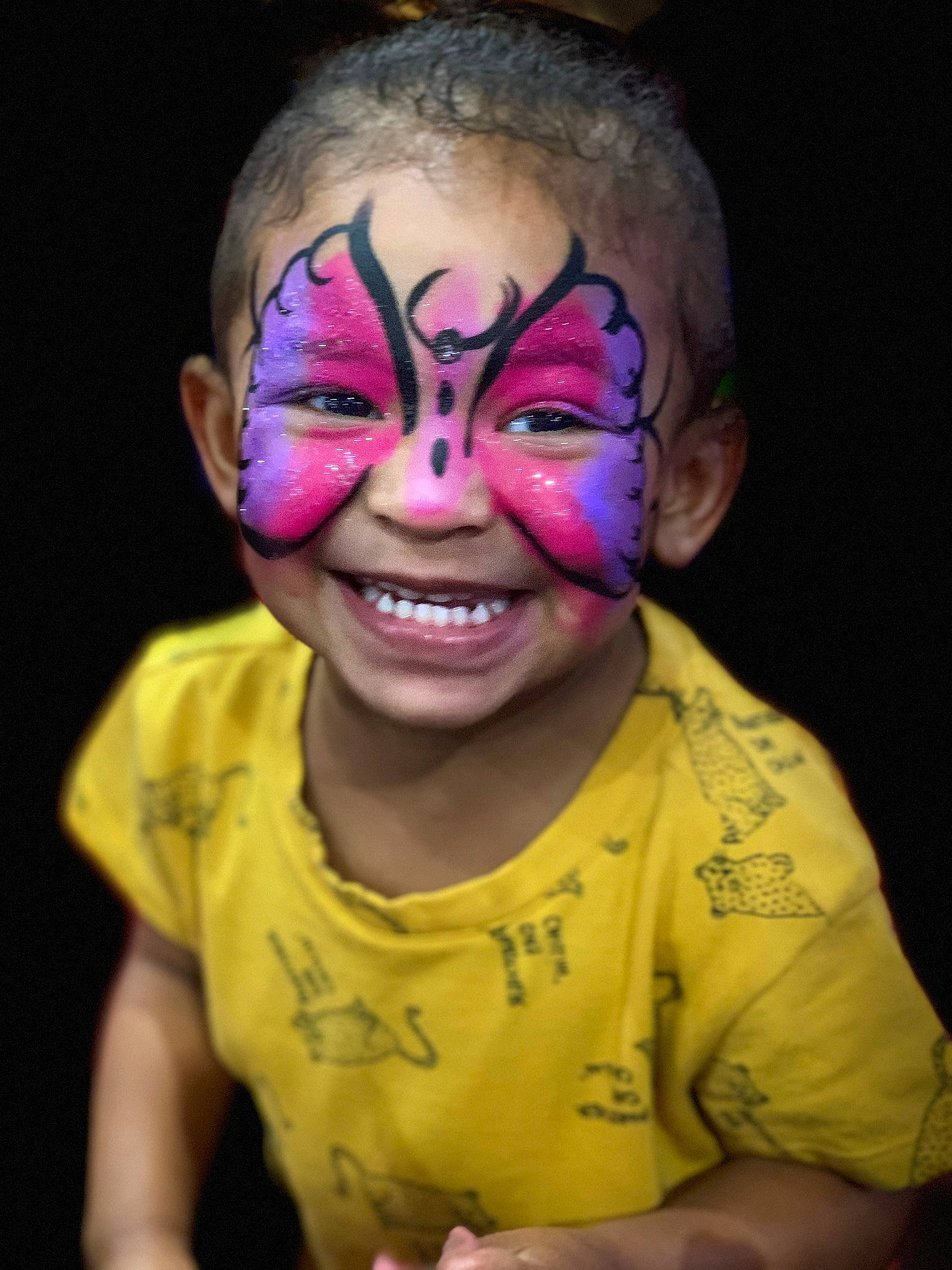 Aaniya is registered to the contest to win money with this photo: cheek, child, face, flesh, forehead, fun, head, human, joy, person, smile