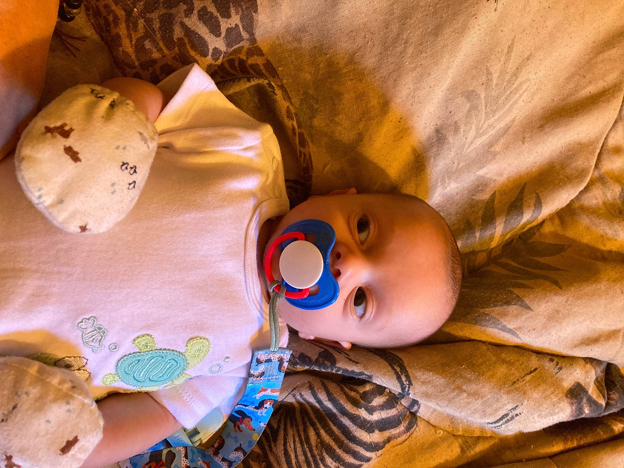 David is registered to the contest to win money with this photo: baby, baby_products, baby_toddler_clothing, bedtime, cheek, child, comfort, fur, headgear, linens, nose, orange, person, room, skin, stuffed_toy, textile, toddler, toy, wood