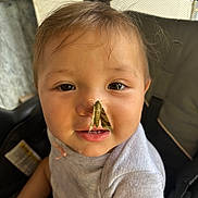 Marla joined the competition — help win amazing prizes! applique, arrow, arrowhead, baby, bodypart, clothing, cutlery, face, finger, hand, hat, head, mouth, pattern, person, photography, portrait, t_shirt, weapon, wood