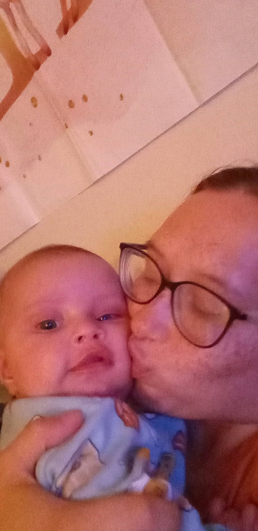 Evangeline is registered to the contest to win money with this photo: baby, cheek, chin, ear, eyebrow, eyelash, face, facial_expression, forehead, gesture, glasses, hairstyle, happy, iris, lip, mouth, nose, organ, person, skin