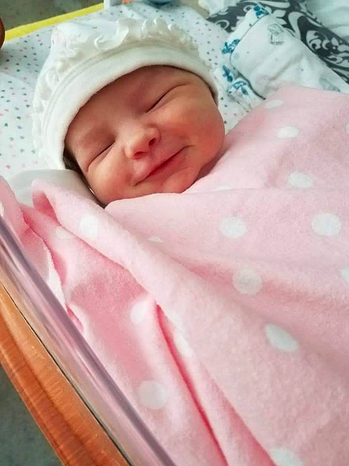 Aliza is registered to the contest to win money with this photo: baby, baby_products, baby_sleeping, beauty, bedding, bedtime, birth, blanket, cheek, child, headwear, linens, mouth, nap, person, pink, product, skin, sleep, smile