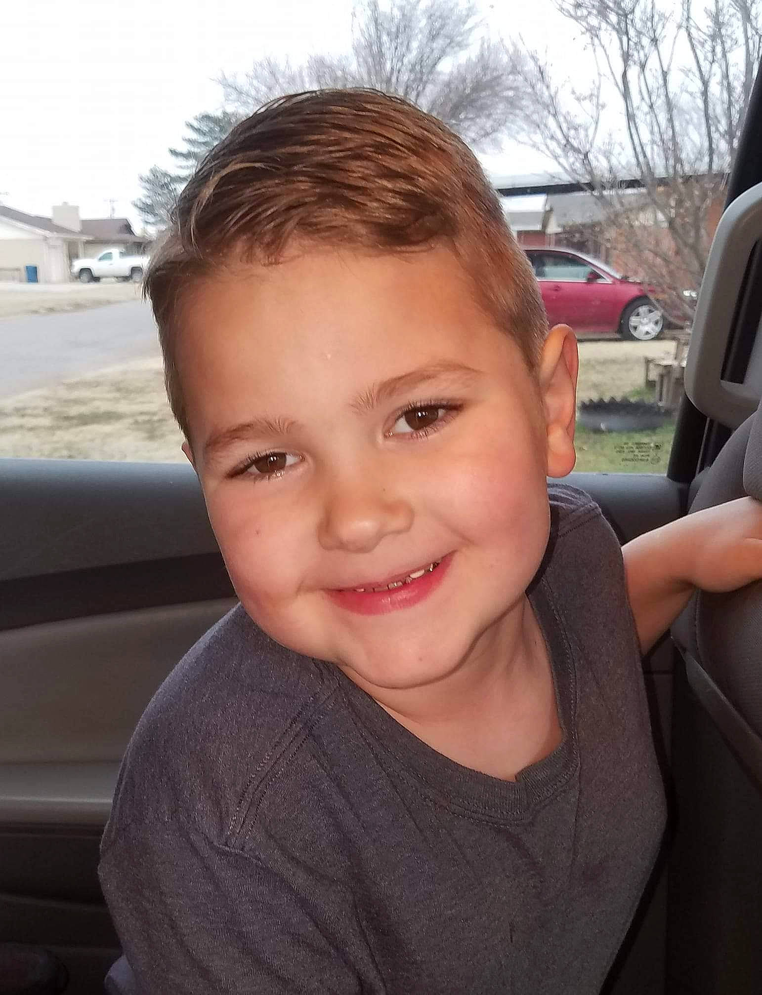 Remington joined the competition — help win amazing prizes! cheek, child, chin, cool, ear, eye, eyebrow, face, facial_expression, forehead, hair, hairstyle, head, joy, lip, nose, organ, person, skin, smile