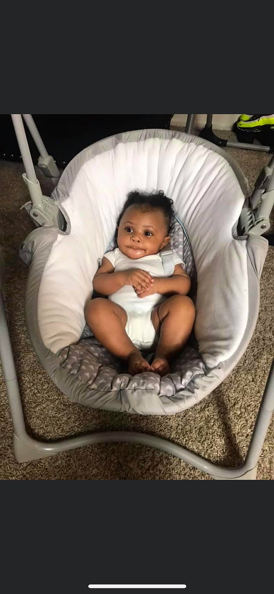 Noel joined the competition — help win amazing prizes! baby, baby_products, baby_safety, baby_sleeping, child, comfort, furniture, infant_bed, person, product, toddler