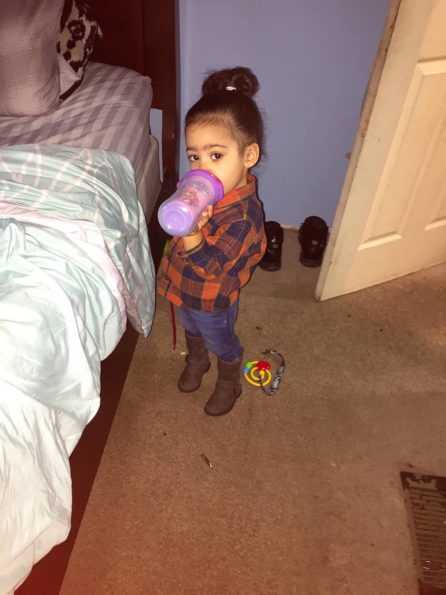 Samiyah joined the competition — help win amazing prizes! child, floor, fun, person, play, toddler