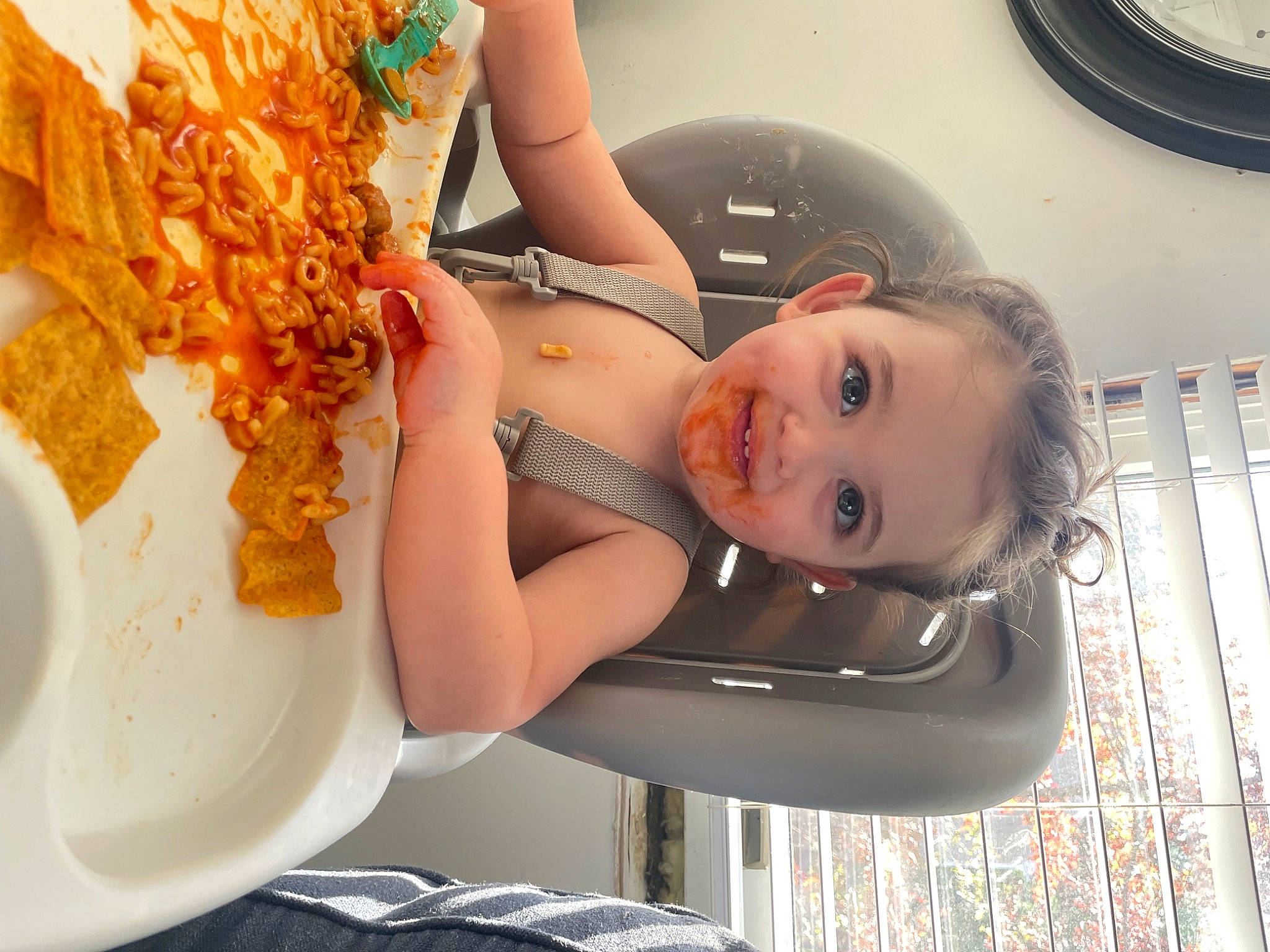 Malani is registered to the contest to win money with this photo: arm, auto_part, automotive_design, automotive_exterior, baby, car, child, cuisine, dish, dress, food, fun, happy, ingredient, joy, leisure, motor_vehicle, person, toddler, vehicle
