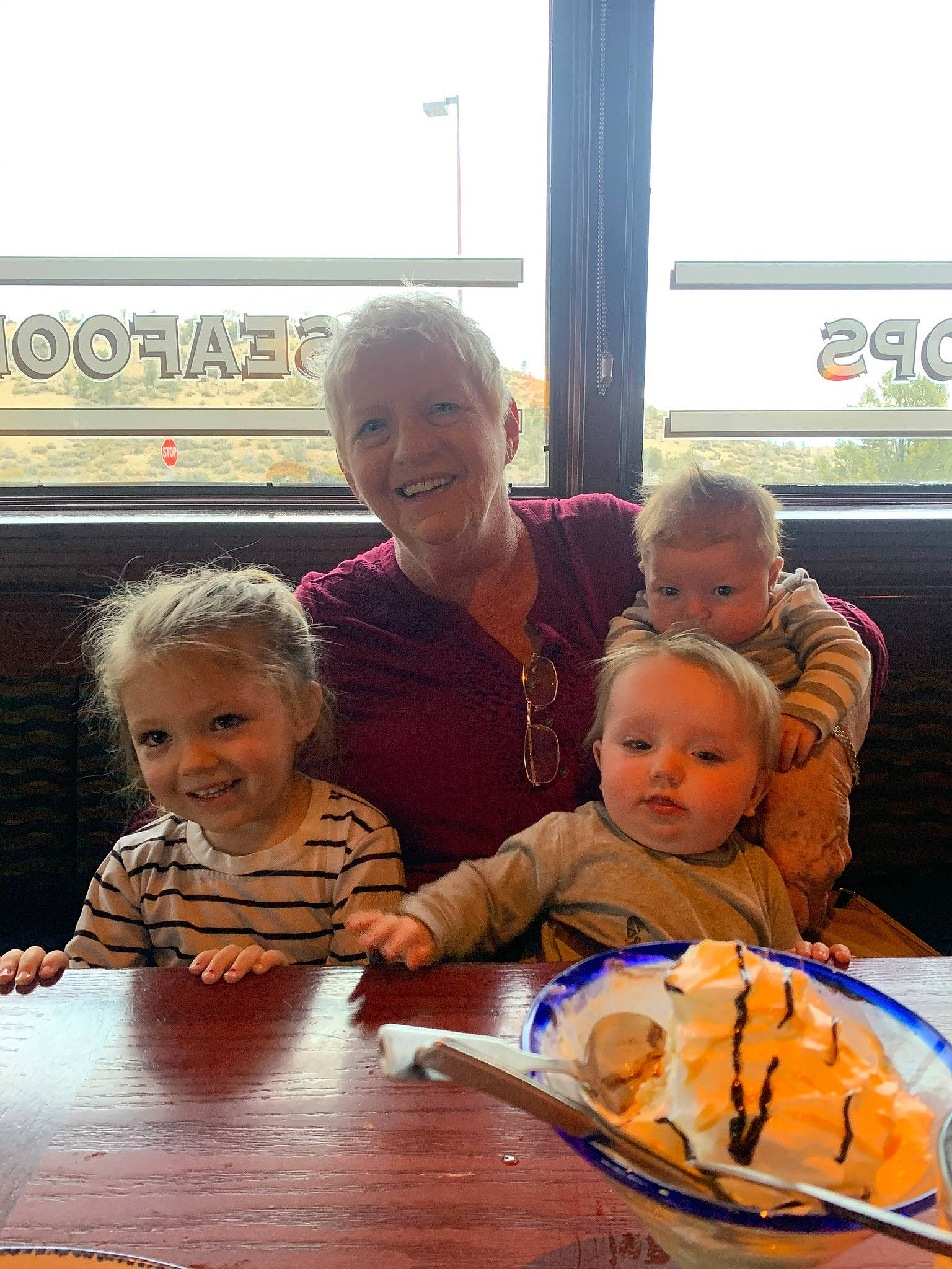 Fay joined the competition — help win amazing prizes! baby, breakfast, brunch, child, eating, family, food, joy, lunch, meal, people, person, sitting, snack, toddler, vacation