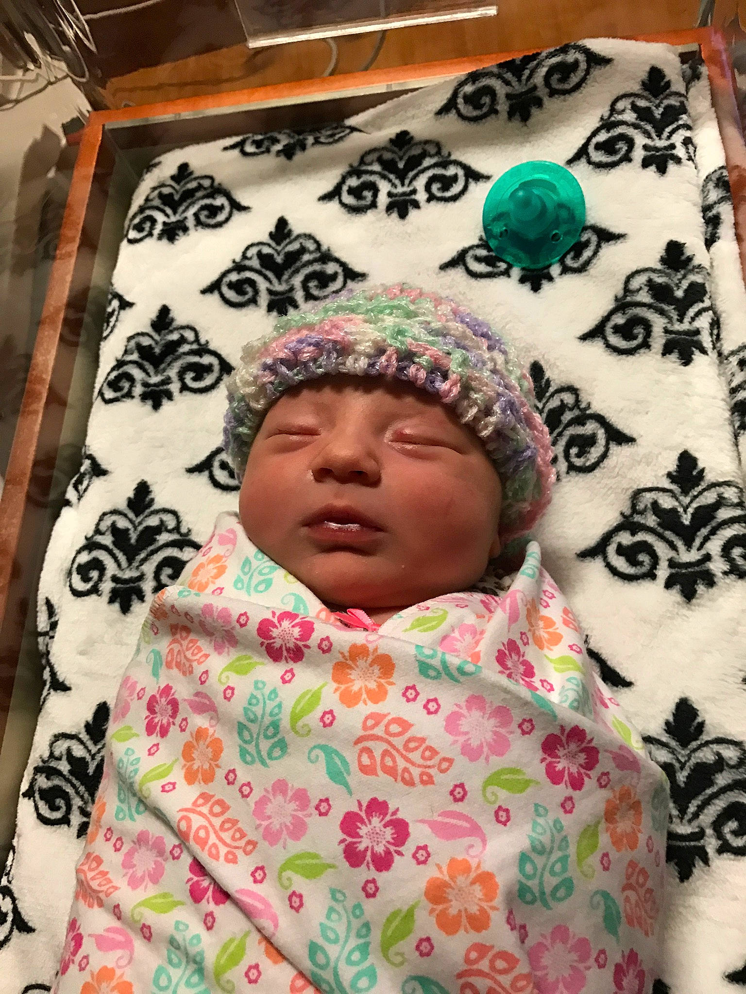 Jaylee joined the competition — help win amazing prizes! art, baby, child, headwear, person, textile