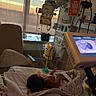 Thiago is registered to the contest to win money with this photo: newborn, baby, infant, hospital, nicu, crib, blanket, sleeping, medical_equipment, monitor, heart_monitor, hospital_room, patient, pediatric, bed, bedding, wires, medical_tubes, portrait, resting
