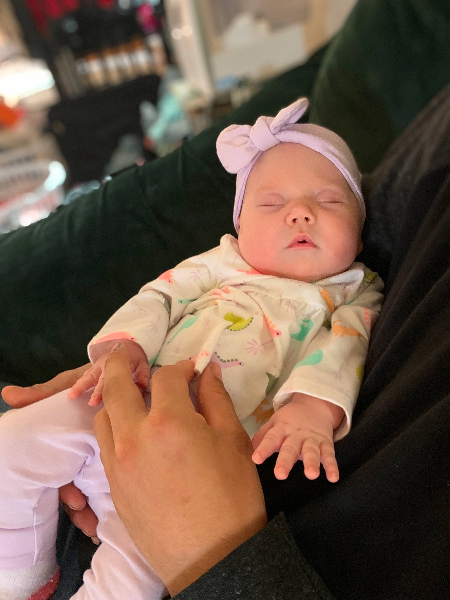 Kadence is registered to the contest to win money with this photo: baby, baby_products, baby_toddler_clothing, cheek, child, comfort, elbow, eye, finger, gesture, hand, happy, hat, nail, person, sitting, skin, sleeve, thumb, toddler