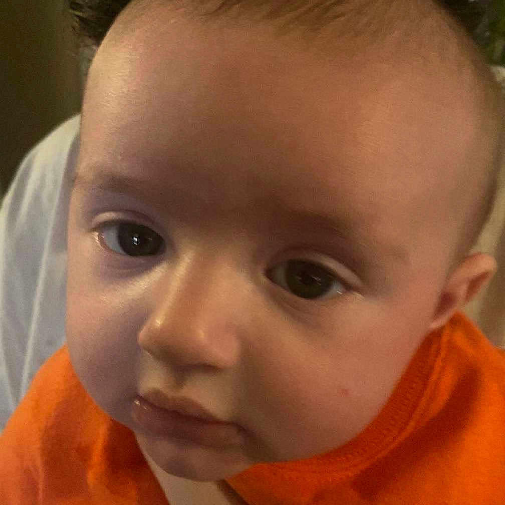 Elijah joined the competition — help win amazing prizes! accessories, baby, bodypart, clothing, earring, face, finger, hair, hand, happy, head, jewelry, newborn, person, photography, portrait, selfie, skin, smile, t_shirt