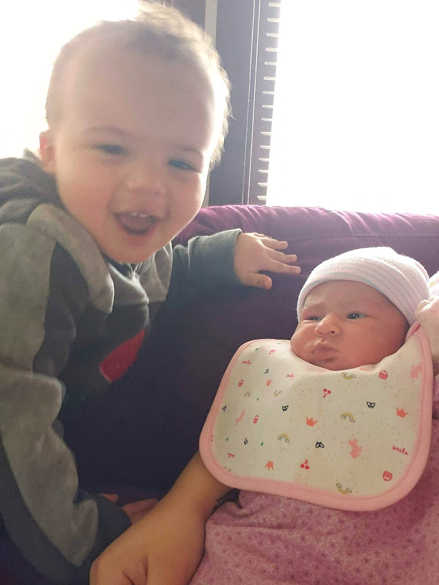 A'King joined the competition — help win amazing prizes! baby, baby_products, cheek, child, daughter, ear, face, family, head, person, pink, product, sibling, sitting, skin, smile, toddler