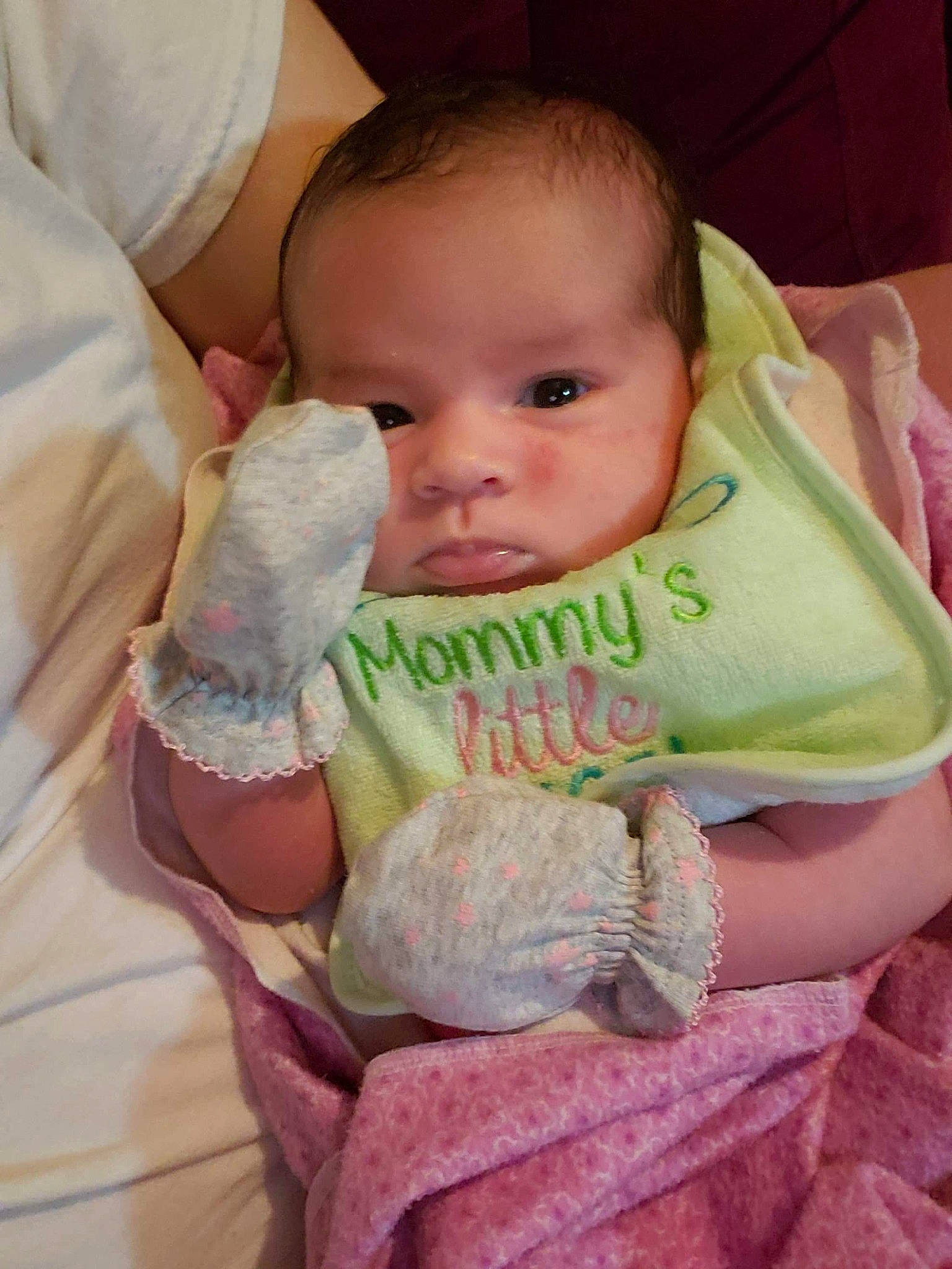 Kay'Lahni joined the competition — help win amazing prizes! baby, cheek, child, person, skin, smile, toddler