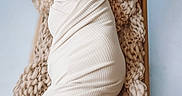 Kanan is registered to the contest to win money with this photo: newborn, baby, swaddled, sleeping, blanket, wooden_bed, knit, cozy, soft, infant, portrait, peaceful, wrapped, child, resting, cute, studio, photography, blue_background, toddler