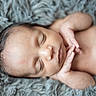 Kanan is registered to the contest to win money with this photo: newborn, baby, sleeping, infant, face, hands, skin, blanket, soft, cute, peaceful, portrait, closeup, rest, child, newborn_baby, lying_down, relaxation, tenderness, human