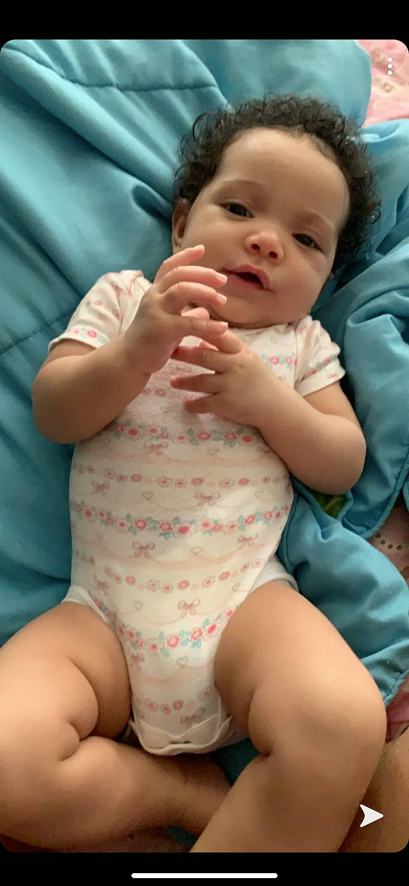 Ayanna joined the competition — help win amazing prizes! abdomen, baby, cheek, child, finger, hand, leg, mouth, neck, person, skin, toddler