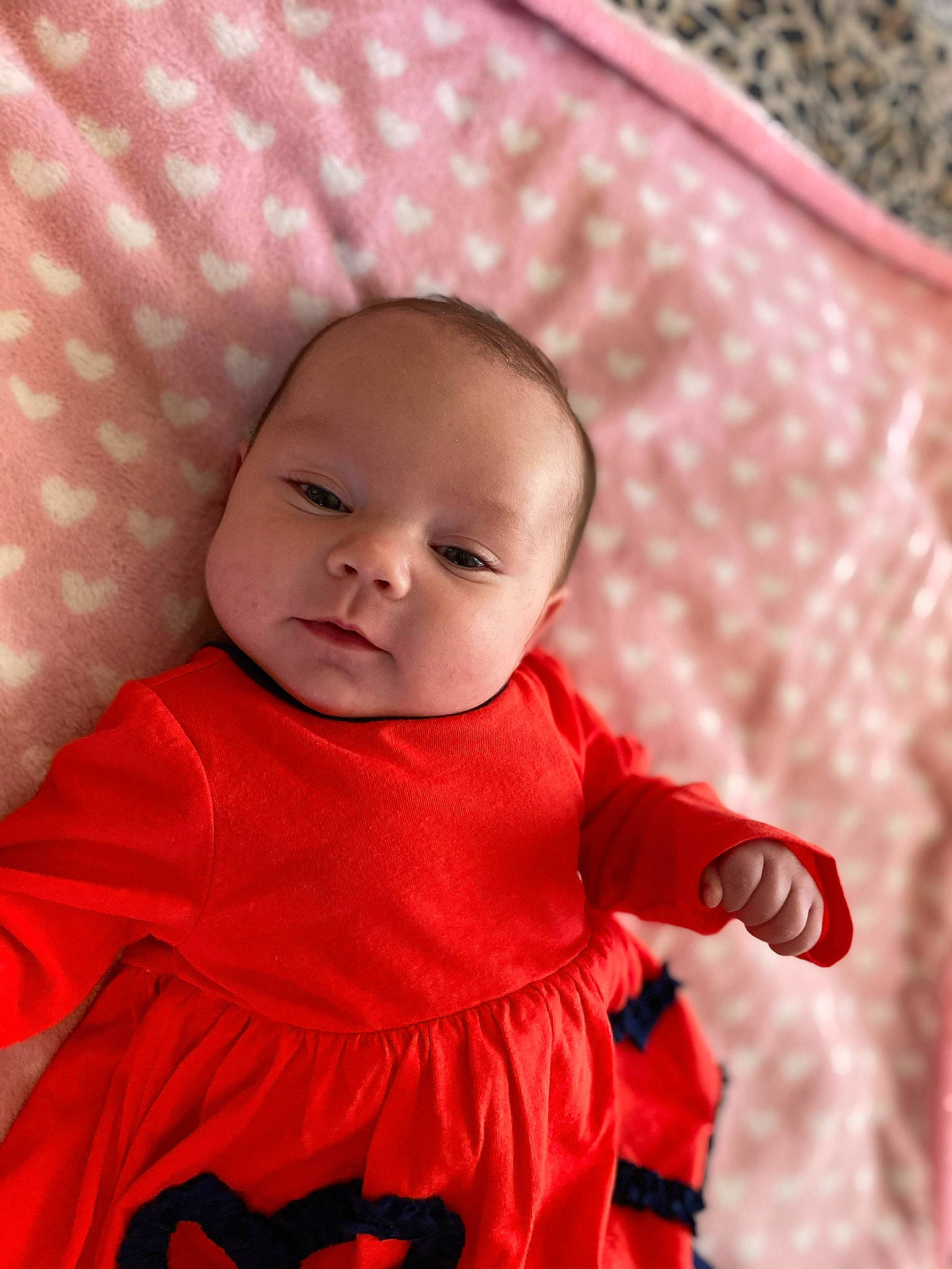 Amiya joined the competition — help win amazing prizes! baby, cheek, child, eye, face, head, person, pink, red, skin, toddler