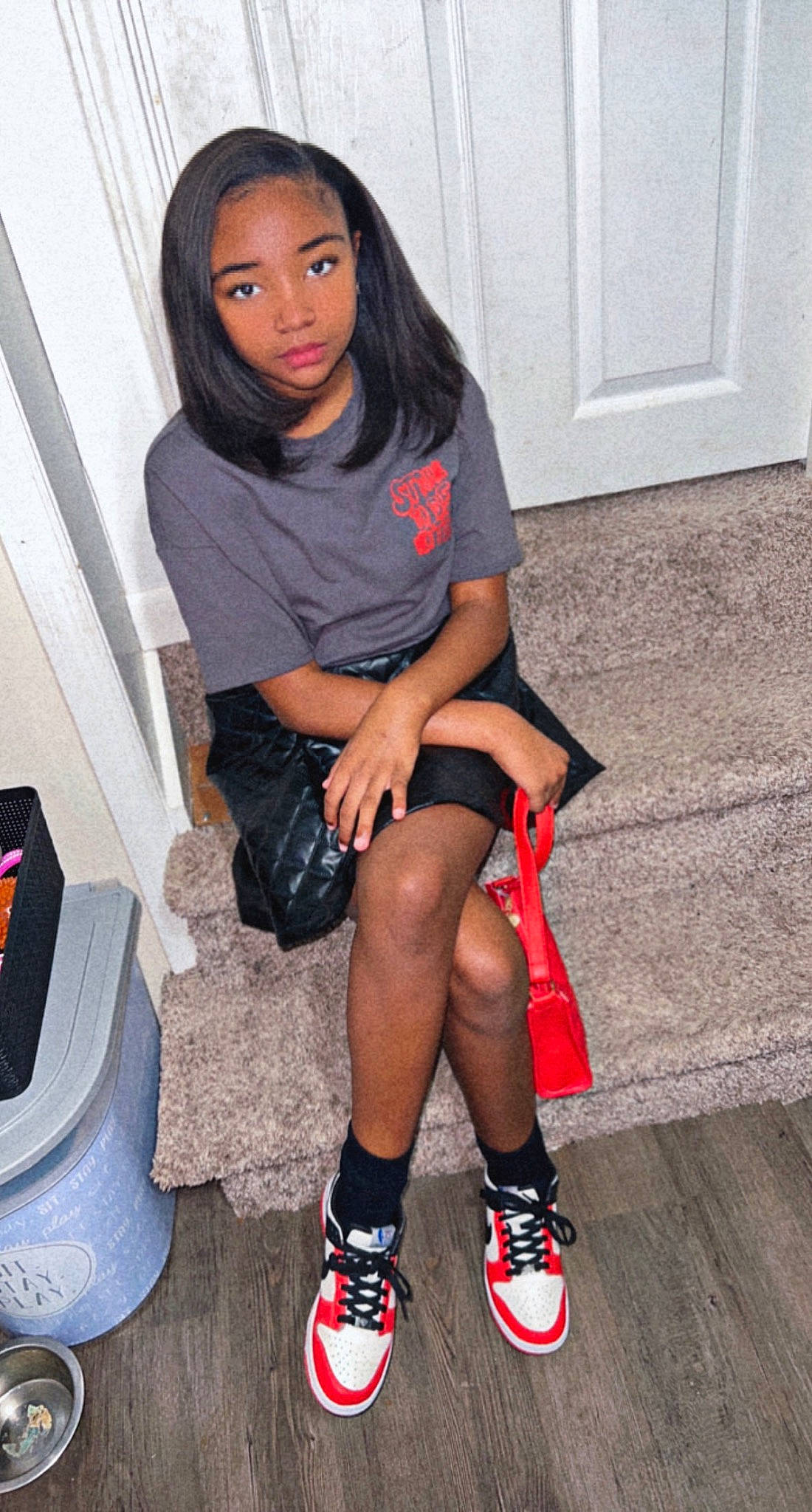 Tamia joined the competition — help win amazing prizes! arm, black_hair, calf, comfort, cool, elbow, fashion_design, human_leg, joint, knee, lap, leg, leisure, long_hair, person, shoe, shoulder, sitting, sneakers, thigh