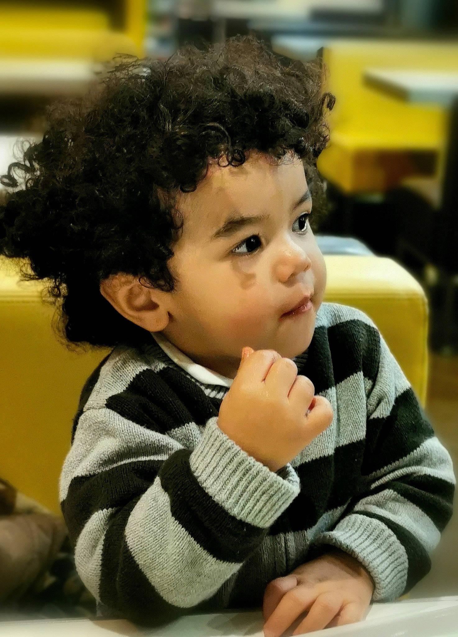 Mathis participe au concours pour gagner de l'argent avec cette photo : baby, cheek, child, nose, person, toddler