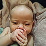 Maja joined the competition — help win amazing prizes! baby, infant, hands, face, blanket, soft_texture, sleepy, curious, close_up, skin, child, comfort, cuddle, cute, newborn, expression, wrapped, portrait, indoor, peaceful