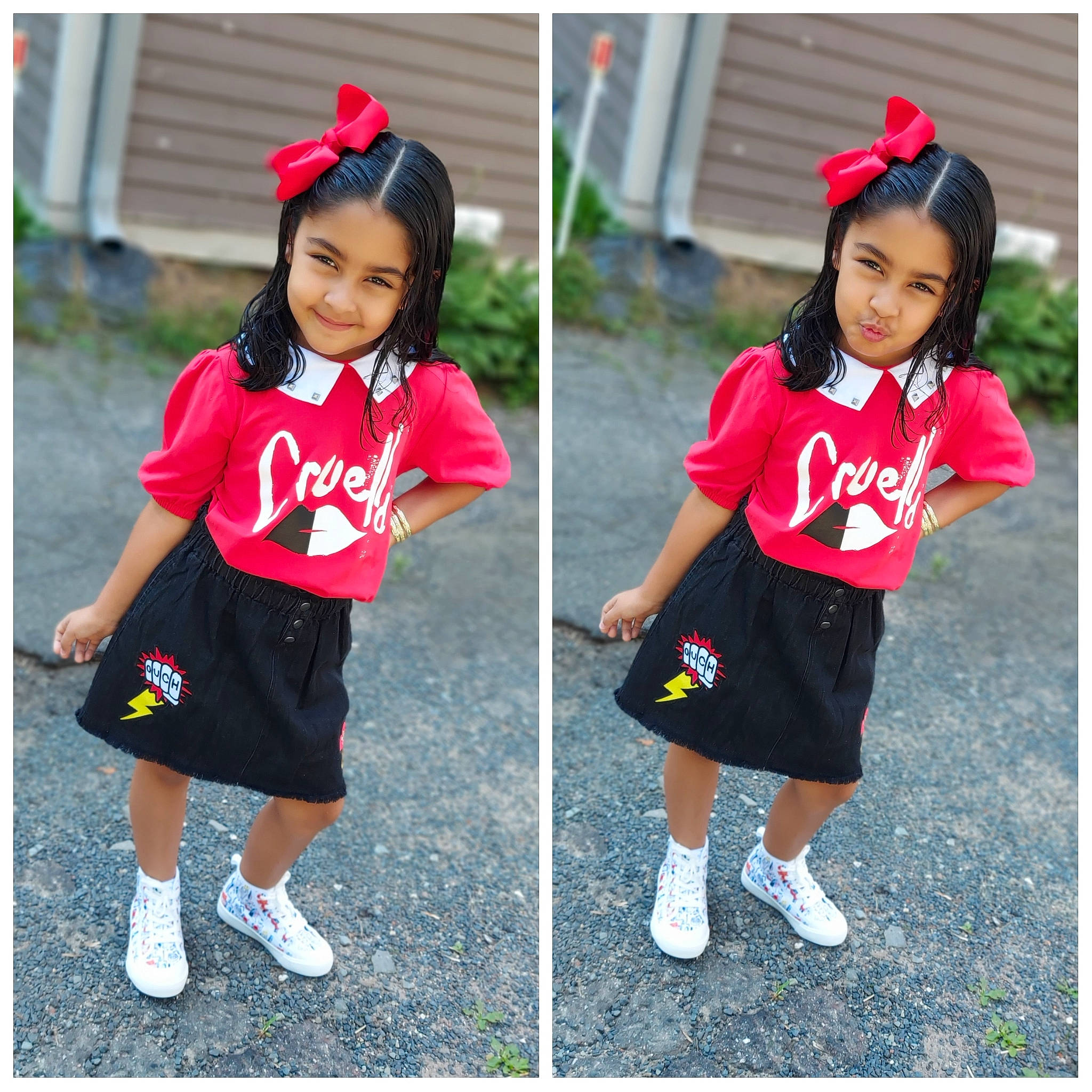 Daniellis joined the competition — help win amazing prizes! arm, baby_toddler_clothing, black, cap, clothing, cool, fashion, footwear, happy, headgear, joy, person, photograph, pink, product, shoe, sleeve, smile, street_fashion, style