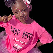 Jada joined the competition — help win amazing prizes! accessories, bodypart, child, clothing, dancing, dress, face, female, finger, girl, hand, happy, head, leisureactivities, person, photography, portrait, purple, smile, t_shirt