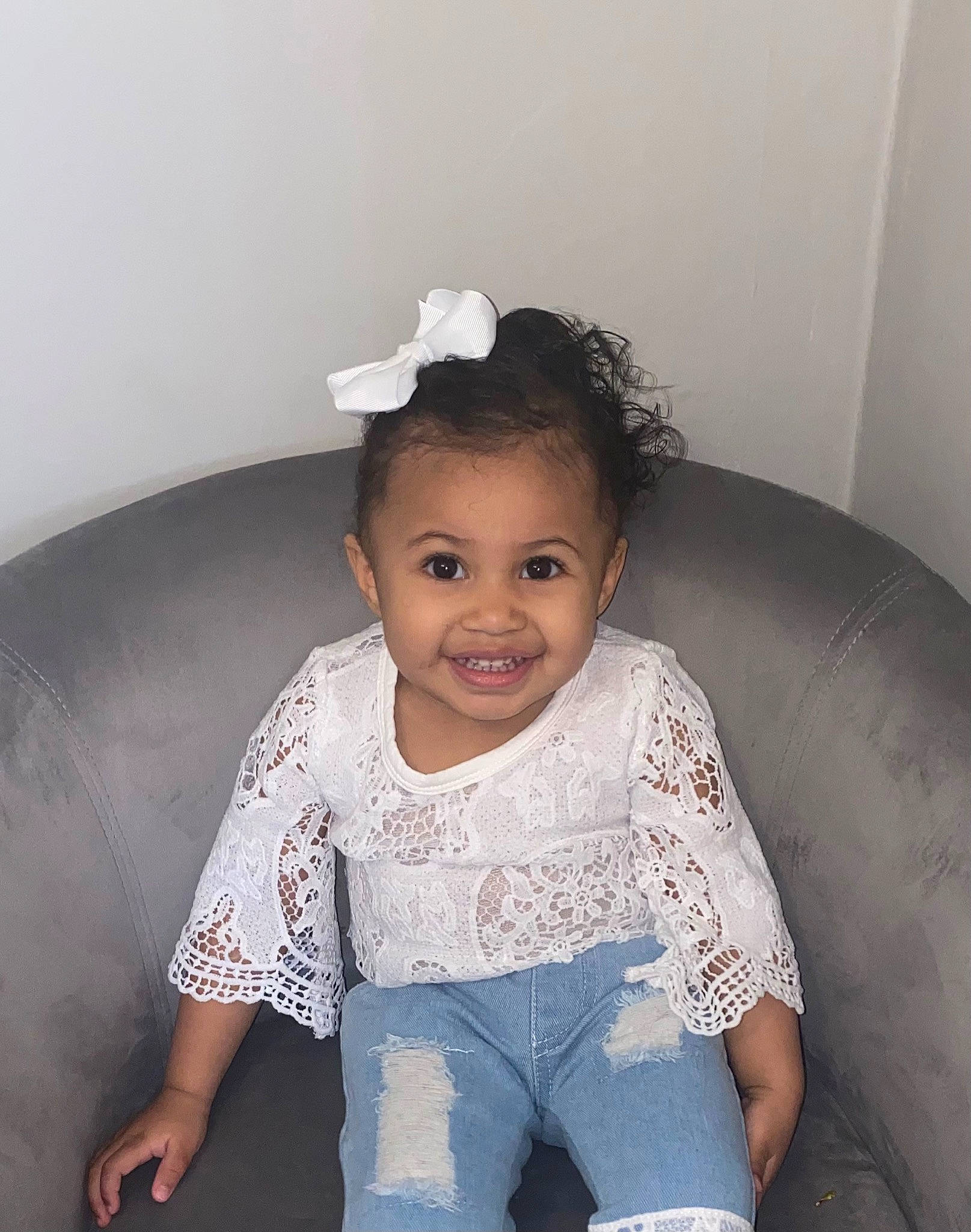 Alaya joined the competition — help win amazing prizes! baby_toddler_clothing, black_hair, cheek, comfort, couch, eye, eyebrow, flash_photography, hairstyle, happy, head, human_body, iris, joy, lip, neck, person, shoulder, skin, sleeve