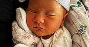 Olivia joined the competition — help win amazing prizes! animal, baby, blanket, cat, child, comfort, cozy, cute, face, hat, indoor, infant, newborn, peaceful, person, pet, rest, sleeping, soft, warm