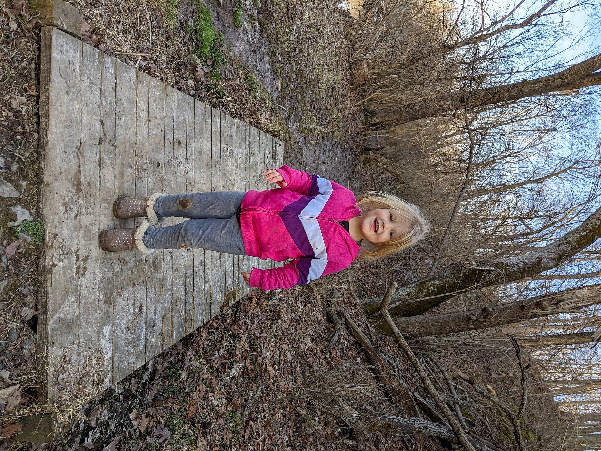 Rylee Marie joined the competition — help win amazing prizes! adventure, joy, person, pink, plant, recreation, tree, winter, wood