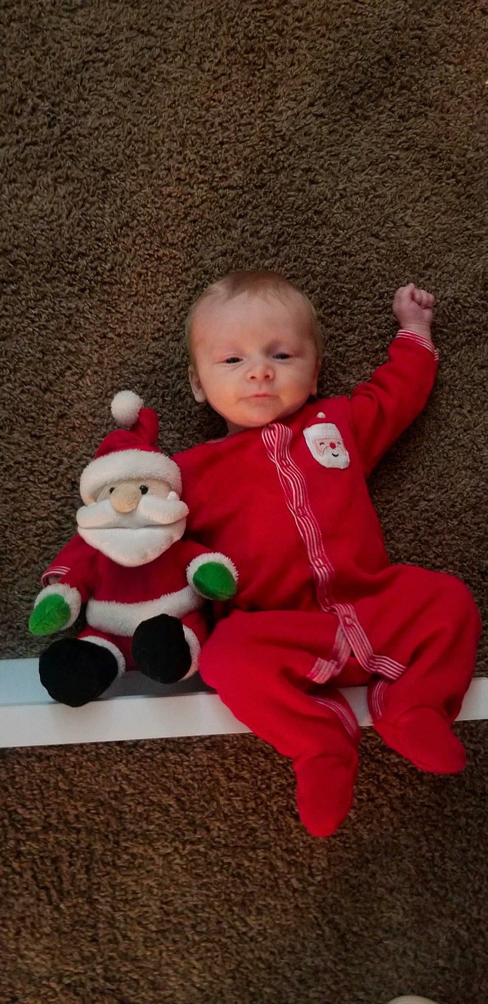 Canaan joined the competition — help win amazing prizes! baby, baby_toddler_clothing, carmine, child, christmas, christmas_eve, fictional_character, finger, fun, happy, holiday, lap, person, sitting, sleeve, smile, standing, textile, toddler, toy