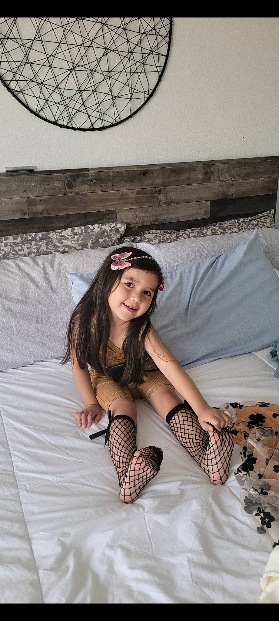 Daleyza joined the competition — help win amazing prizes! bedding, bedroom, black_hair, comfort, cool, couch, fashion_design, flash_photography, floor, flooring, headwear, human_body, human_leg, joy, knee, leg, linens, long_hair, person, pillow