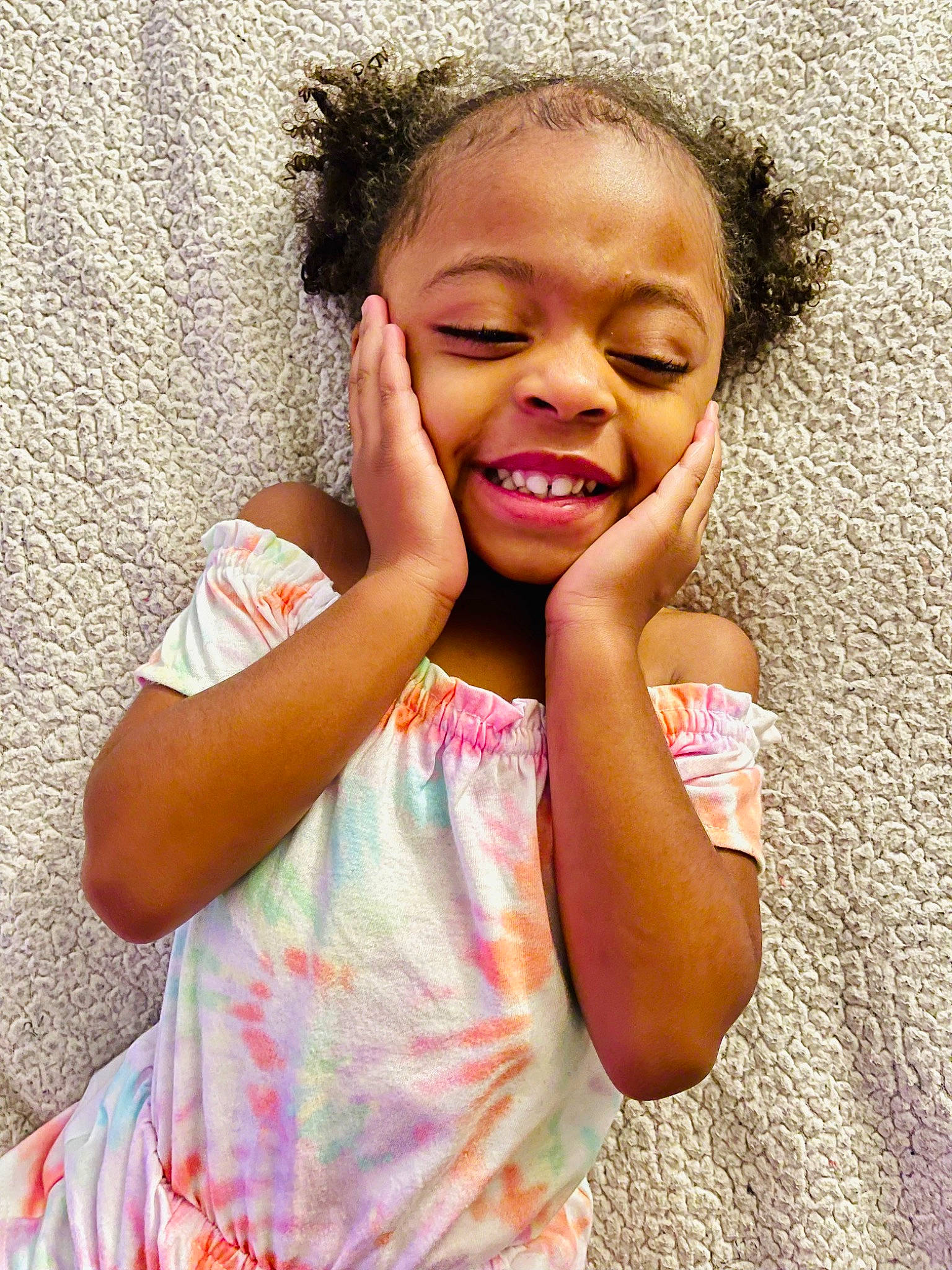 Kyler joined the competition — help win amazing prizes! arm, cheek, chin, face, finger, gesture, hand, happy, head, iris, joint, joy, lip, mouth, neck, nose, people_in_nature, person, pink, shoulder