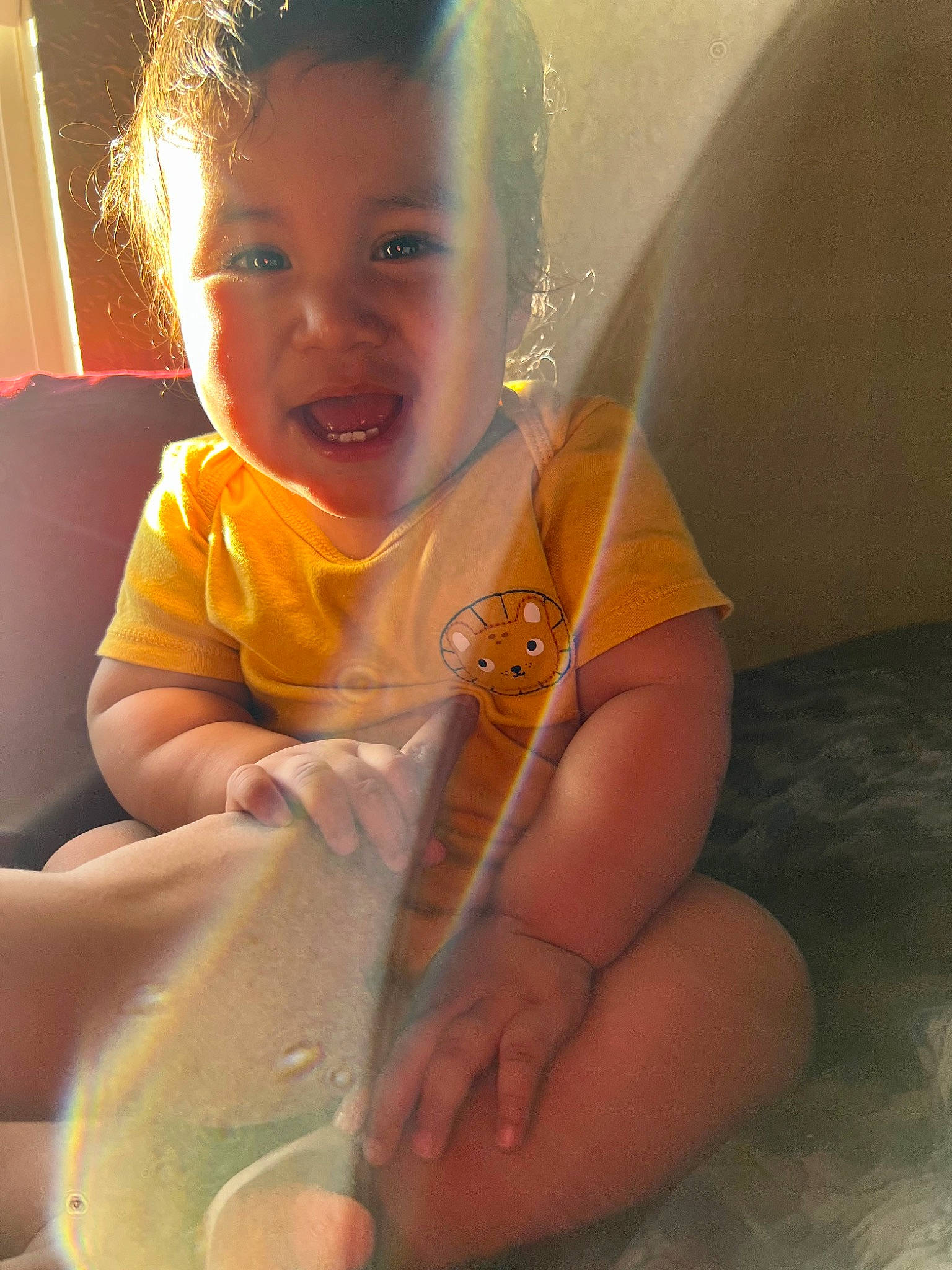 Uriah joined the competition — help win amazing prizes! arm, baby_toddler_clothing, cheek, eye, eyebrow, face, finger, hairstyle, happy, iris, light, lighting, lip, mouth, muscle, nose, person, skin, smile, thumb