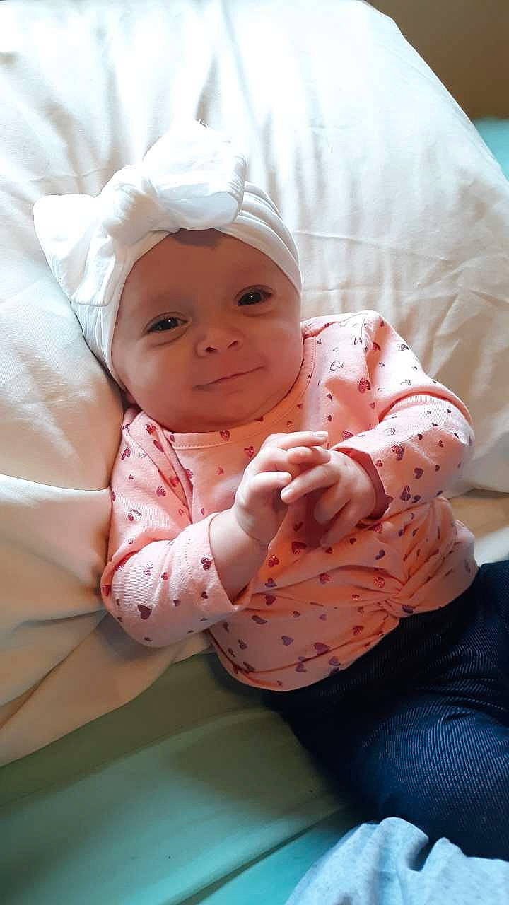 Hadleigh joined the competition — help win amazing prizes! baby, cheek, child, head, person, pink, skin, toddler