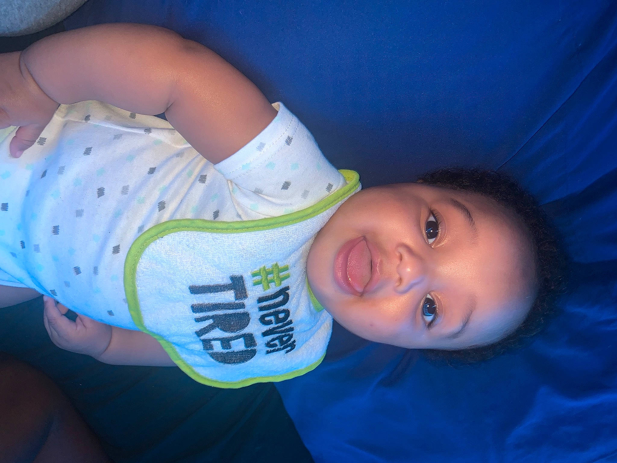 Makai joined the competition — help win amazing prizes! azure, baby_toddler_clothing, blue, cheek, cool, elbow, electric_blue, eye, flash_photography, fun, gesture, happy, human_body, lip, mouth, nose, person, skin, sleeve, smile