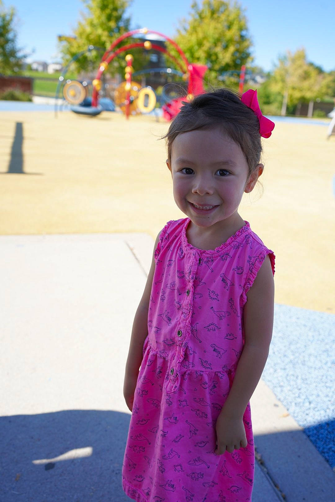 Nella joined the competition — help win amazing prizes! blue, child, electric_blue, event, eye, fun, happy, joy, leisure, magenta, person, pink, recreation, skin, sky, sleeve, smile, summer, toddler, travel