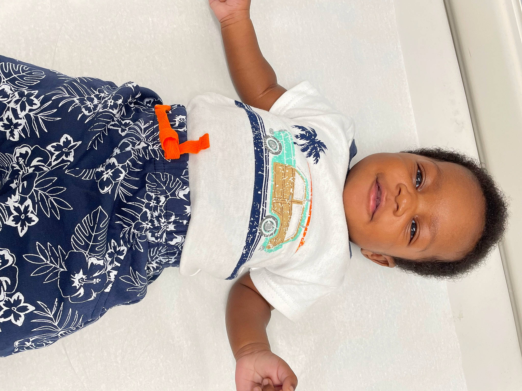 Cristian joined the competition — help win amazing prizes! baby_sleeping, baby_toddler_clothing, comfort, elbow, happy, human_body, human_leg, knee, leg, linens, neck, pattern, person, skin, sleeve, t_shirt, textile, thigh, toddler, trunk