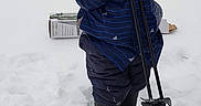 James joined the competition — help win amazing prizes! child, cold_weather, fun, gloves, hood, jacket, mask, nature, outdoor, playful, recreation, shark_hood, ski_boots, ski_poles, skiing, snow, snow_sports, winter, winter_clothing, young_person