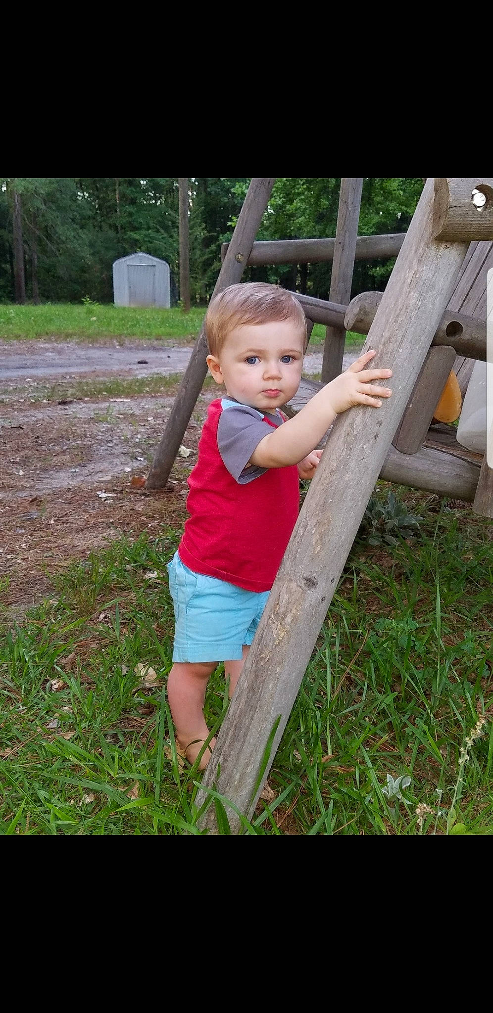 Casey joined the competition — help win amazing prizes! child, outdoor_play_equipment, person, play, toddler