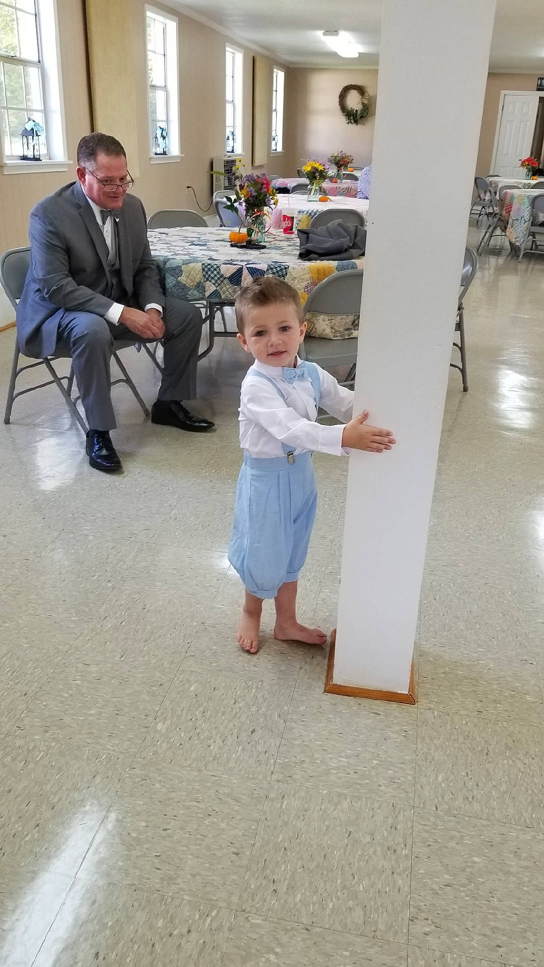 Casey joined the competition — help win amazing prizes! child, floor, flooring, person, standing, toddler