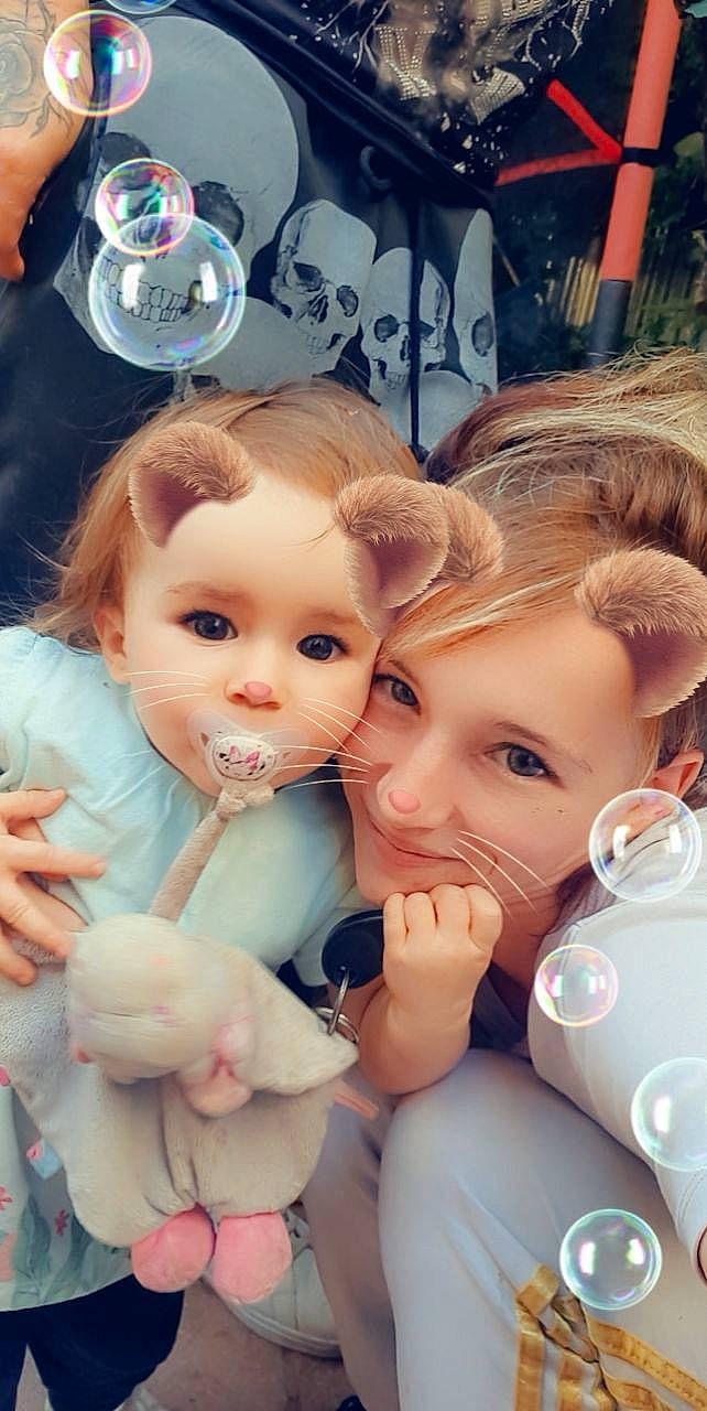 Inaya participe au concours pour gagner de l'argent avec cette photo : art, cheek, child, doll, dress, eye, eyelash, finger, fun, gesture, hair, hand, happy, iris, joy, mouth, nose, person, pink, skin