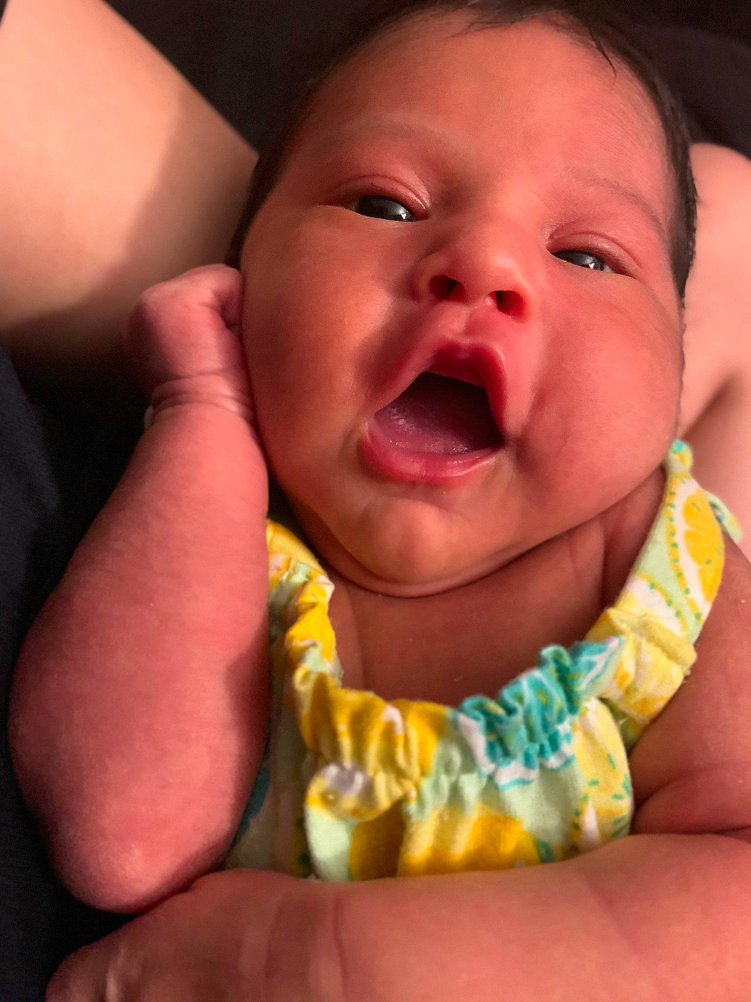 Alena joined the competition — help win amazing prizes! arm, baby, baby_toddler_clothing, cheek, chin, comfort, eyebrow, forehead, hand, happy, human_body, iris, lip, mouth, muscle, neck, nose, person, skin, sleeve