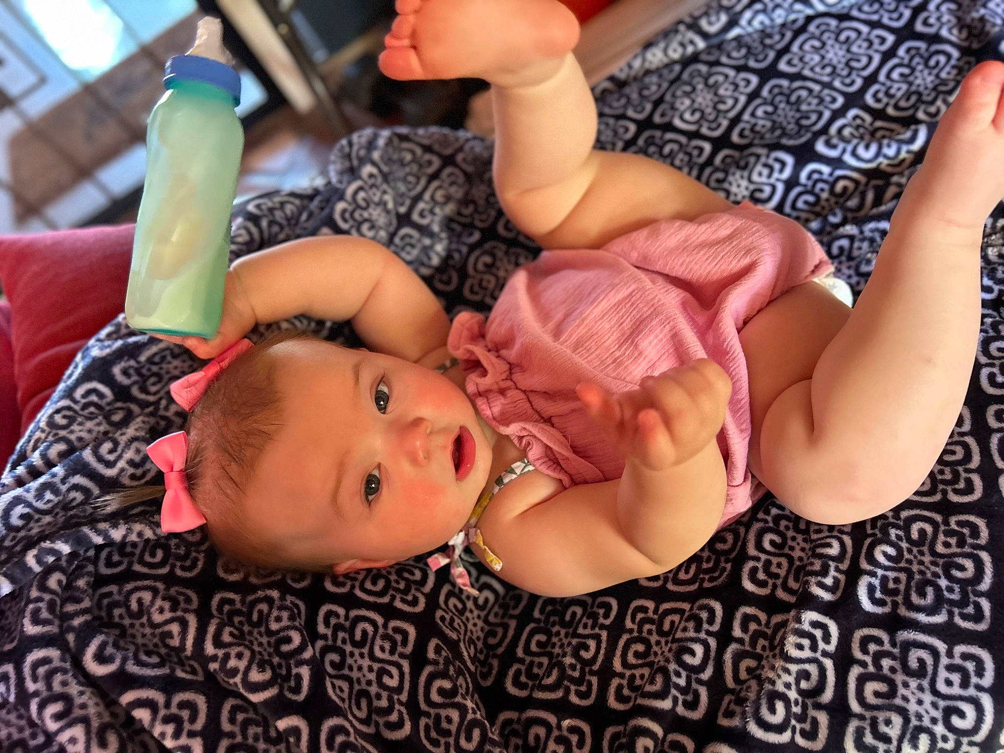 Alora joined the competition — help win amazing prizes! abdomen, baby, chest, comfort, fashion, finger, fun, gesture, happy, human_leg, joint, leisure, muscle, nail, pattern, person, skin, thigh, toddler, trunk