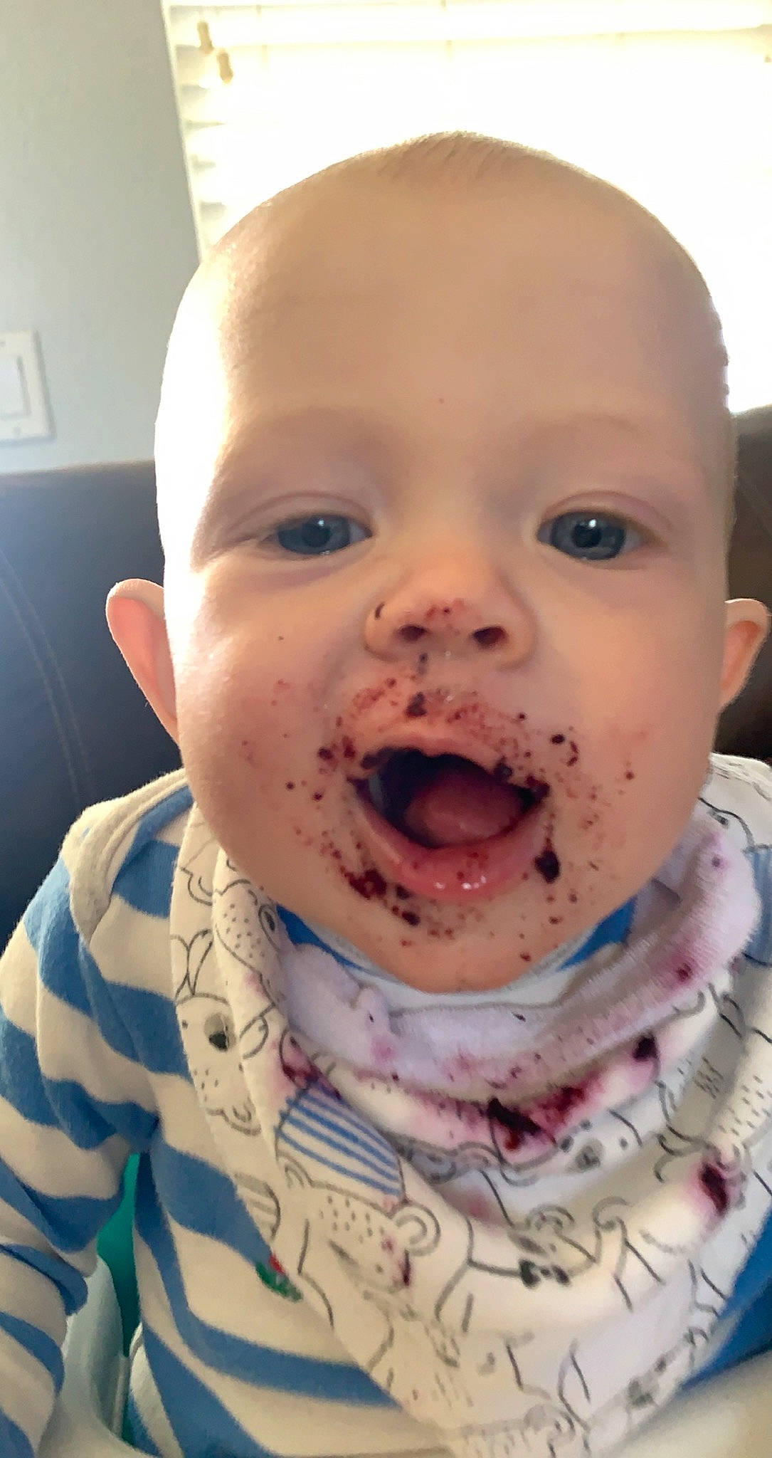 Ledger joined the competition — help win amazing prizes! baby, baby_making_funny_faces, cheek, child, chin, face, facial_expression, forehead, head, jaw, lip, mouth, nose, organ, person, skin, smile, toddler, tongue, tooth