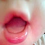 Colt is registered to the contest to win money with this photo: child, mouth, tongue, close_up, blurry, pink, skin, face_part, cheek, lip, mouth_open, texture, soft, baby, infant, tongue_out, macro, human, portrait, expression