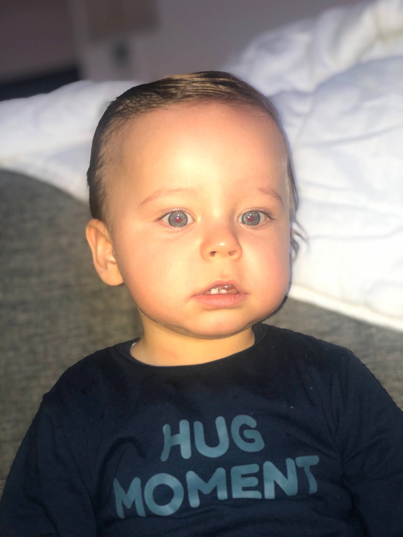 Djoey participe au concours pour gagner de l'argent avec cette photo : arm, baby_toddler_clothing, cheek, cool, ear, eyebrow, eyelash, flash_photography, forehead, happy, human_body, iris, jaw, lip, mouth, neck, nose, person, skin, sleeve